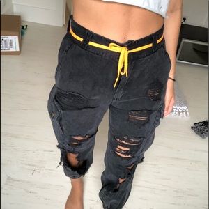 Carmar ripped cargo pants